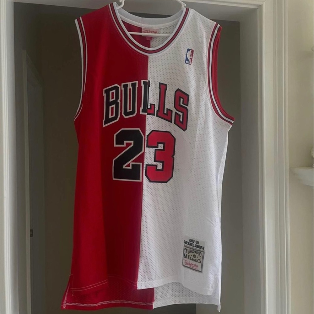 Custom Mitchell & Ness Michael Jordan Jersey - image 1